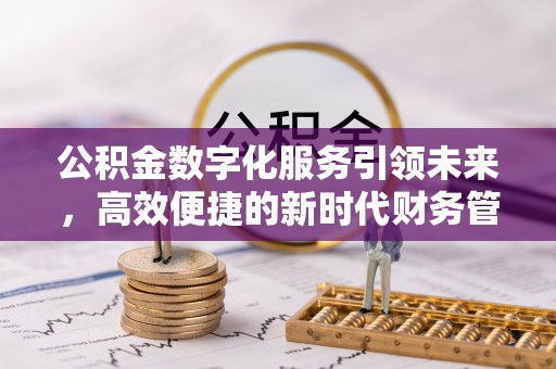 保康公积金数字化服务引领未来，高效便捷的新时代财务管理