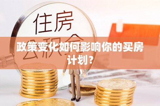 保康政策变化如何影响你的买房计划？