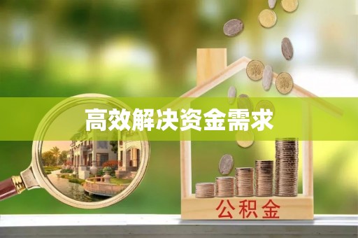 保康高效解决资金需求