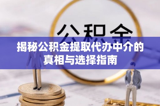 保康揭秘公积金提取代办中介的真相与选择指南