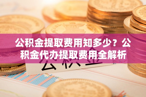 保康公积金提取费用知多少？公积金代办提取费用全解析