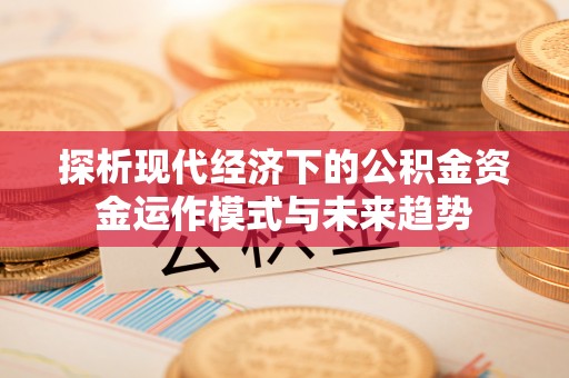 保康探析现代经济下的公积金资金运作模式与未来趋势