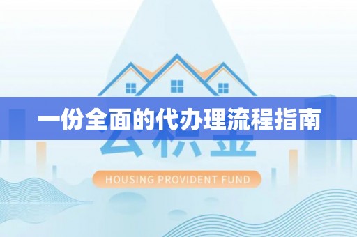 保康一份全面的代办理流程指南